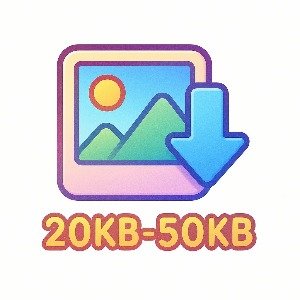 Resize Image to 20KB to 50KB