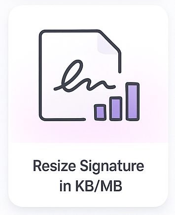 Signature Size Reducer in KB/MB Online Free Tool
